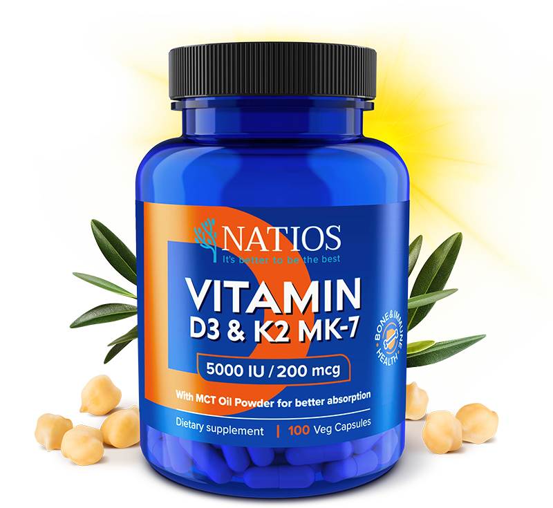 Natios Vitamin D3 + K2